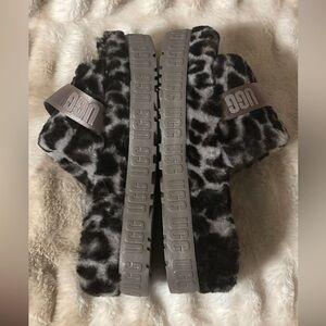 Ugg platform slippers